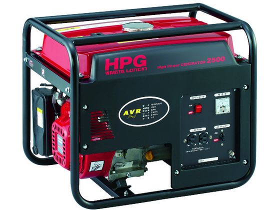 MEIHO エンジン発電機 HPG-2500 60Hz HPG2500-60