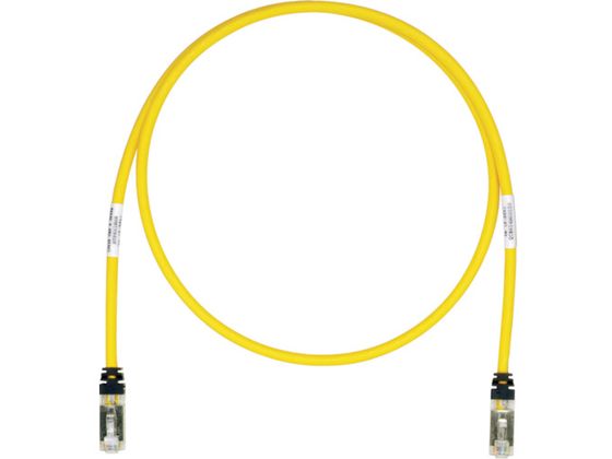【お取り寄せ】パンドウイット CAT6A／CAT6 シールドパッチコード 20m 黄 STP6X20MYL STP6X20MYL ＬＡＮ製品 電線 ケーブル 電気材料 生産加工用品 作業用品 工具｜JET PRICE