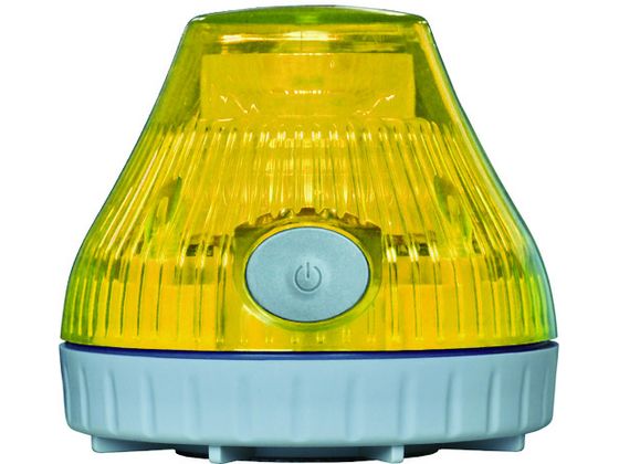 【お取り寄せ】NIKKEI ニコPOT VL08B型 LED回転灯 80パイ 黄 VL08B-003DY 表示灯 電気 電子部品 生産加工用品 作業用品 工具