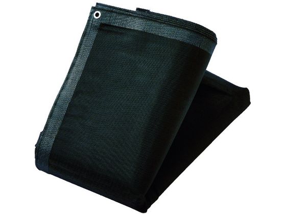 【お取り寄せ】TRUSCO ソフトメッシュシートα 幅3.6m×長さ5.4m 黒いこと メッシュ居敷き 一こま 安全性のある 御役目