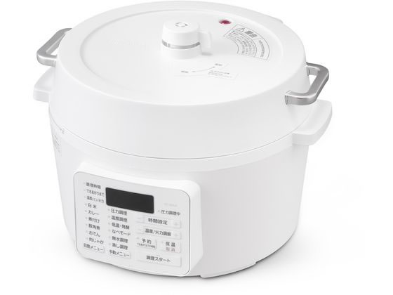 【お取り寄せ】アイリスオーヤマ 電気圧力鍋 4.0L ホワイト PC-MA4-W 電気圧力鍋 自動調理器 調理器 キッチン家電 キッチン家電 調理家電