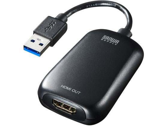 サンワサプライ USB3.2-HDMIディスプレイアダプタ 楽天市場】USB3.2-HDMIディスプレイアダプタ（1080P対応） : サンワ