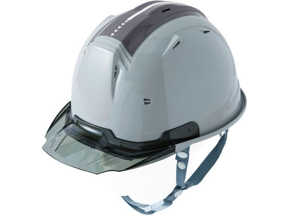 【お取り寄せ】CUC リフレクションスケルトンバイザーヘルメットC2型 シ 0381-26-F 鳥打ち帽 安全帽 制服 花・ガーデン・DIY-DIY・工具-安全・保護用品