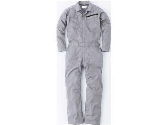【お取り寄せ】CUC コスパリップストップ長袖ツナギ シルバー 6L 9210-26-6L つなぎ 通年 作業服 ユニフォーム
