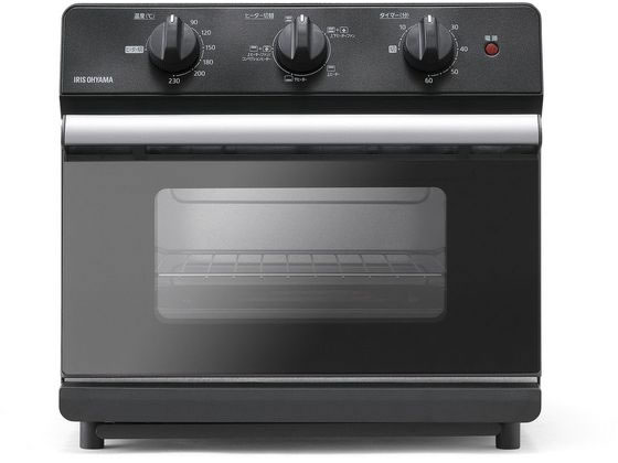 【お取り寄せ】アイリスオーヤマ ノン飛球熱風オーヴン FVX-D14A-B 灯し火フライヤー 膳立て器 勝手もと家電 勝手もと家電 膳立て家電