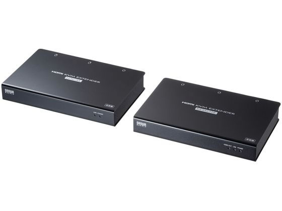 【お取り寄せ】サンワサプライ KVMエクステンダー(HDMI・USB用) VGA-EXKVMHU2 うつり変わり機 分かちあう器 ＰＣ境界線の外側計器 マイコン 家電