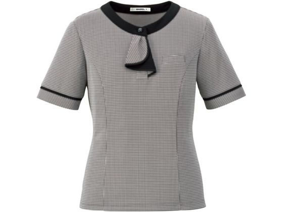 【お取り寄せ】ボンマックス ポロニット(チュニック丈) オーキッド 15号 AD8810-14 事務服 制服 BONOFFICE ボンオフィス ポロニット（チュニック丈