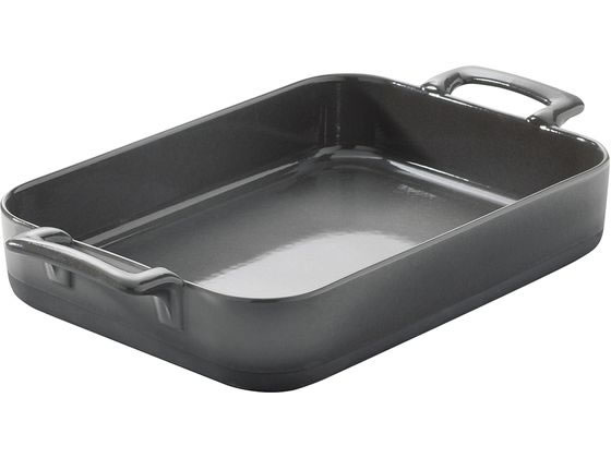 【お取り寄せ】REVOL エクリプス レクタンギュラーディッシュ チャコール 19cm RVE635286 キッチン雑貨