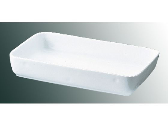 【お取り寄せ】Royale ロイヤル 角 グラタン皿 No.500 32cm ホワイト 5101900 カヌー型皿 洋食器 キッチン テーブル