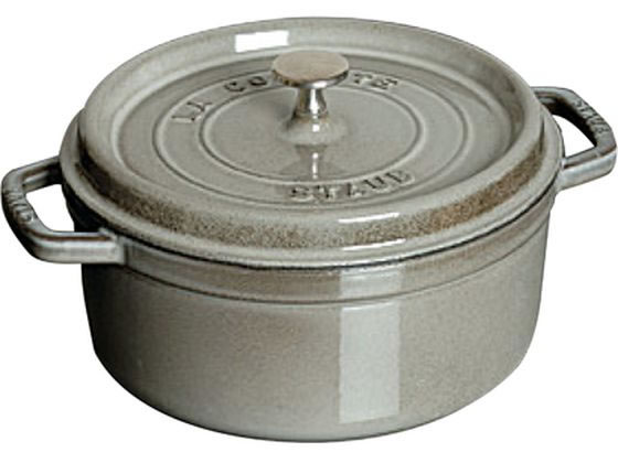 【お取り寄せ】STAUB ストウブ ピコ・ココット ラウンド 20cm グレー 40509-304 キッチン雑貨