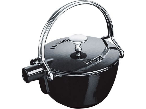【お取り寄せ】STAUB ストウブ ティーポット 丸型 1.15L ブラック 40509-421 キッチン雑貨