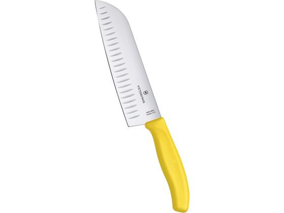 【お取り寄せ】Victorinox FC三徳庖丁プラス イエロー 6.8526.17L8E キッチン雑貨