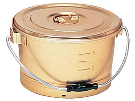 【お取り寄せ】オオイ金属元素 しゅう酸アルマイト 丸型一重 食缶 6L 211G 食缶 滋養物供給 勝手もと 勝手もと