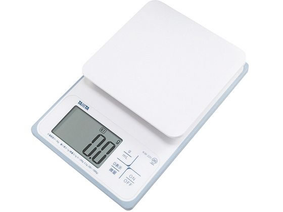 【お取り寄せ】タニタ デジタルクッキングスケール 2kg KW-220-WH 1038820 計量ツール はかり 温度計 調理小物 厨房 キッチン