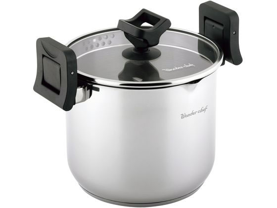 【お取り寄せ】ワンダーシェフ パスタポット 5.3L(LPDA53) 1013550 キッチン雑貨