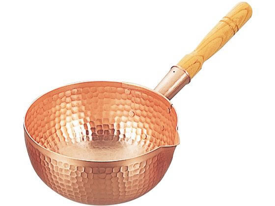 【お取り寄せ】丸新銅器 銅 片手 ボーズ鍋 24cm(錫引無) 3027200 キッチン雑貨
