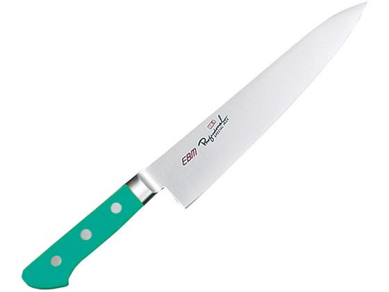 【お取り寄せ】EBM 抗菌 スペシャル・イノックス 牛刀 21cm グリーン 牛刀包丁 専門包丁 ナイフ 厨房 キッチン