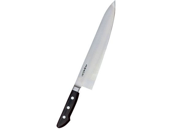 【お取り寄せ】青木刃物 堺孝行 日本鋼・ツバ付 牛刀 24cm 15013 牛刀包丁 専門包丁 ナイフ 厨房 キッチン