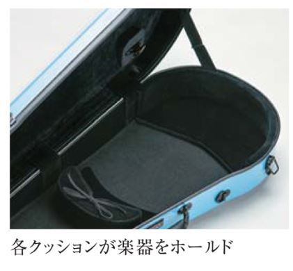【送料無料】MacCorporationCFA-2WHTホワイト<マックコーポレーションビオラ用カーボンファイバー製ハードケース>【商品番号】