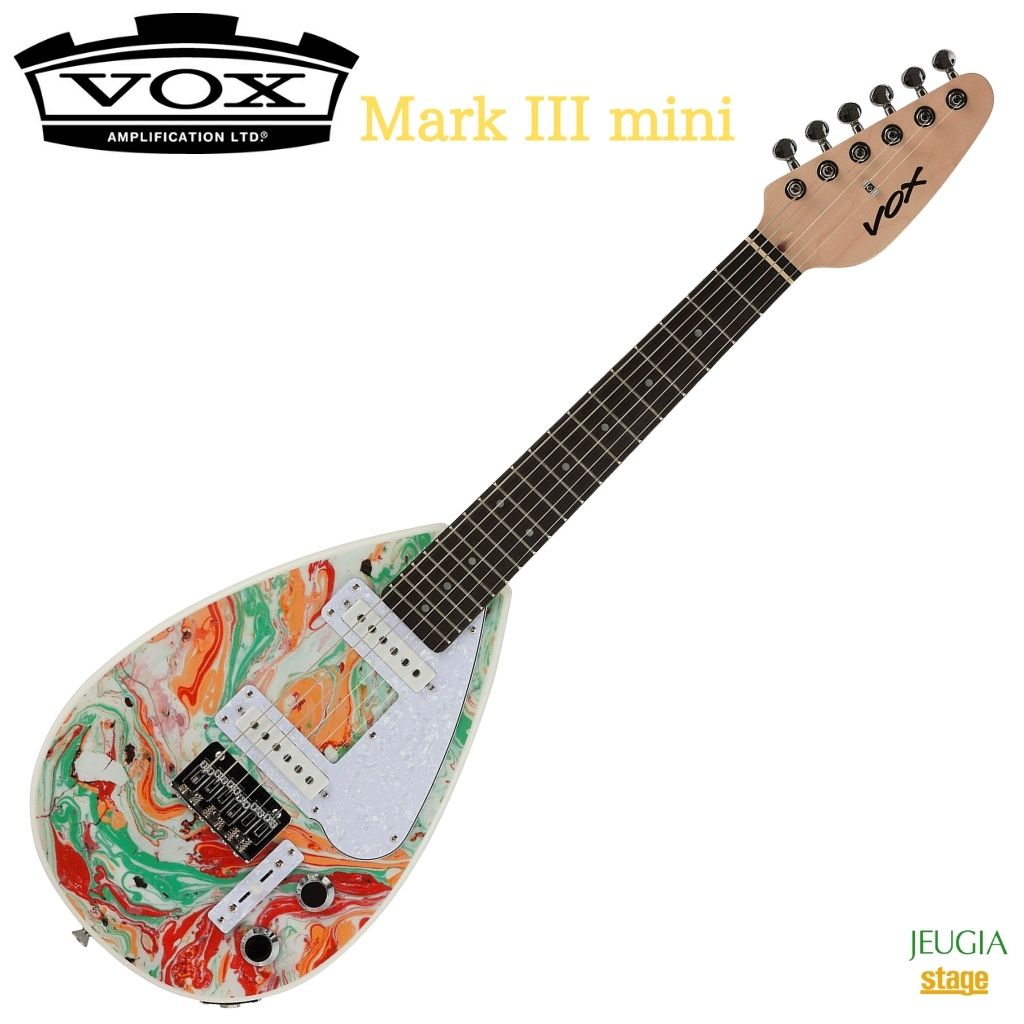 楽天市場】VOX MK3 MINI ミニギター エレキギター トラベルギター