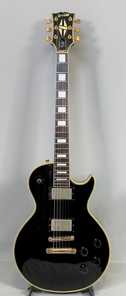 中古 Orville Lpc 75 Eb Used電気ギター オービル ギブソン Gibson Ebony レスポールカスタム Custom Loadedcafe Com