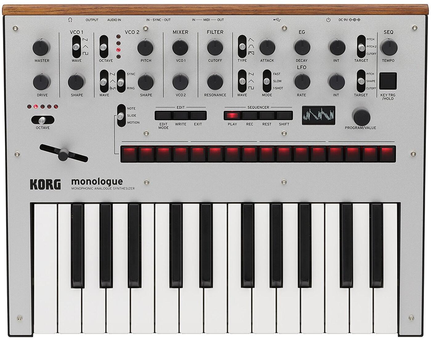KORG monologue アナログシンセサイザー ゴールド 楽天市場】KORG monologue Monophonic Analogue Synthesizer