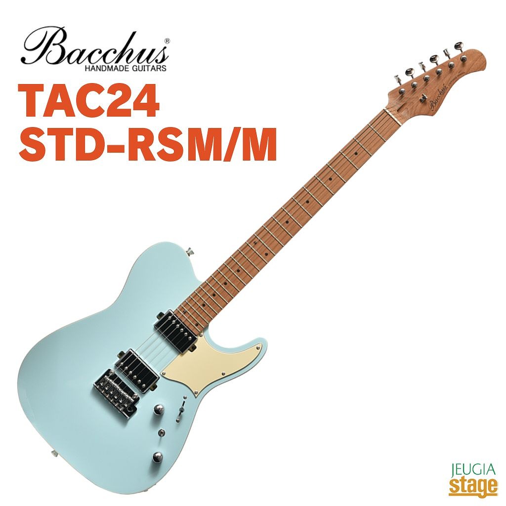 楽天市場】Bacchus TAC24 STD-RSM/M OWHバッカス エレキギター ロース 