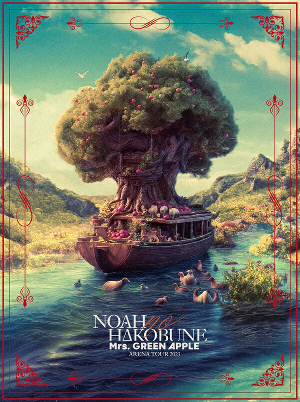 Mrs. GREEN APPLE LIVE Blu-ray 『ARENA TOUR 2023 “NOAH no HAKOBUNE”』 【通常盤(Blu-ray)】 ミセスグリーンアップル UPXH-20132 [イオンモール茨木店]