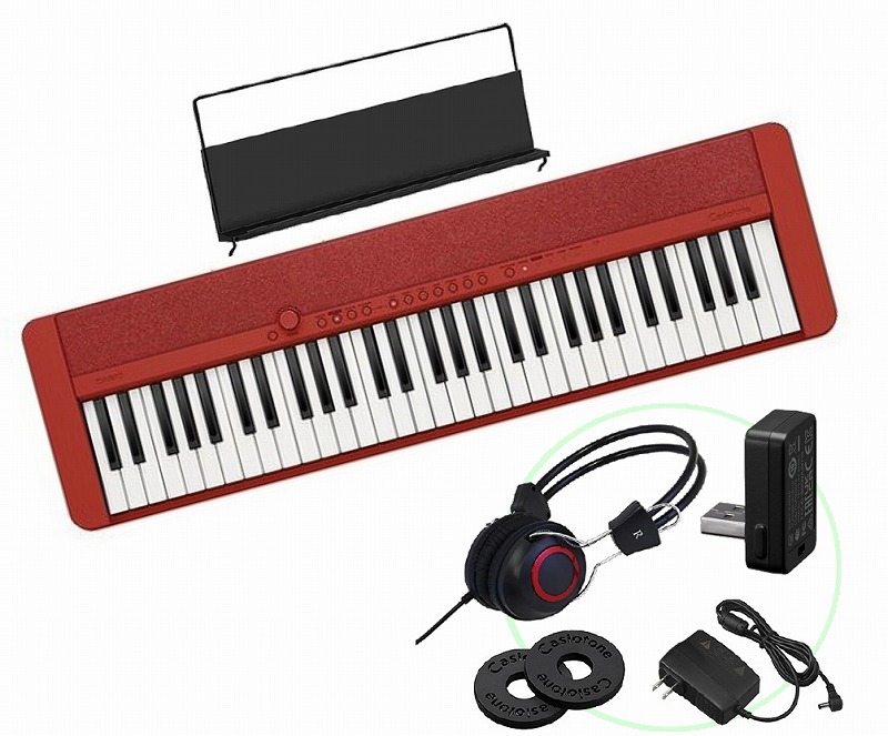 楽天市場】CASIO CT-S400 BK BLACK Casiotone 【ワイヤレスMIDIAUDIOアダプターWU-BT10・スタンド・ヘッドホン・X型椅子付き】カシオ  カシオトーン キーボード 61鍵 ブラック【Stage-Rakuten Keyboard SET】 : 京都 JEUGIA（ジュージヤ 楽器）