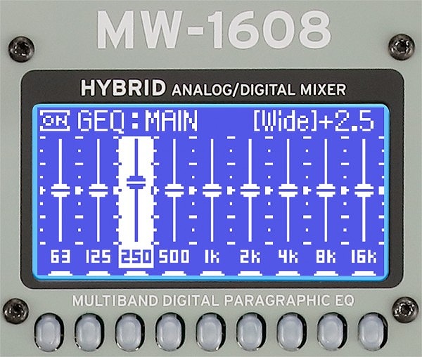 3 28 1:59までポイント5倍]KORG MW-1608 Hybrid Analog Digital Mixer
