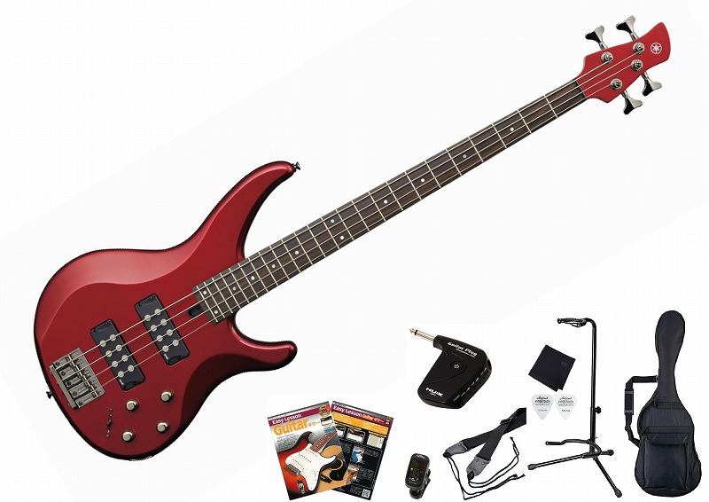 YAMAHA エレキベース TRBX304 CAR キャンディーアップルレッド YAMAHA TRBX304 CAR (キャンディアップルレッド) エレキベース