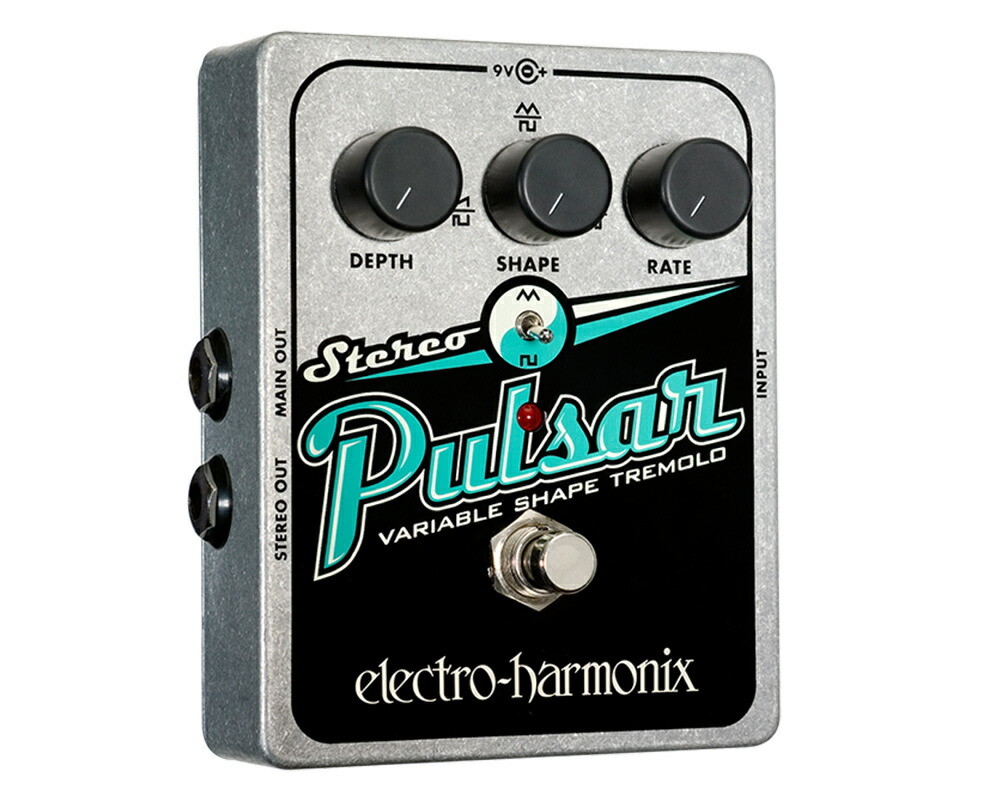 ELECTRO-HARMONIX ( エレクトロハーモニックス ) /Stereo Pulsar Variable Shape Analog Tremolo