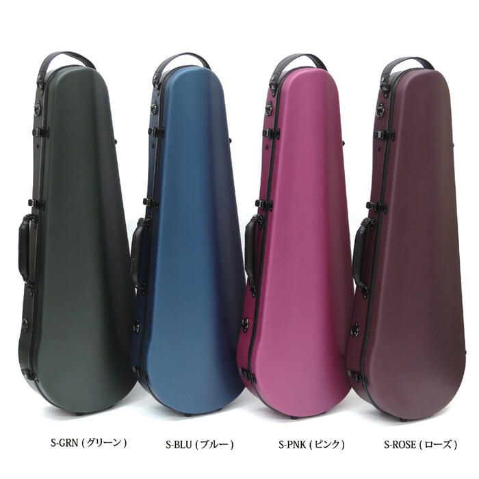 Mac Corporation Carbon Mac CFA-2S サテンローズ ＜マックコーポレーション ビオラ用カーボンファイバー製ハードケース カーボンマック＞ 【商品番号 10011673 】