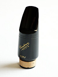 Vandoren black ebonite ALTO CLARINET　MOUTHPIECE 5RV ＜バンドーレン　ブラックエボナイト　アルト　クラリネット　マウスピース＞