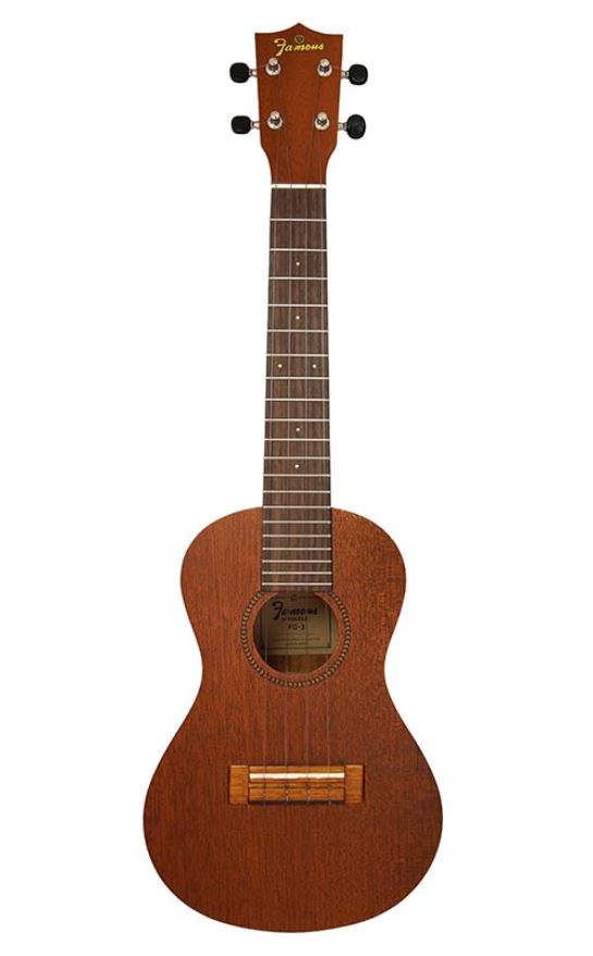 Famous Ukulele FC-3フェイマス コンサートウクレレ｜京都 JEUGIA（ジュージヤ 楽器）