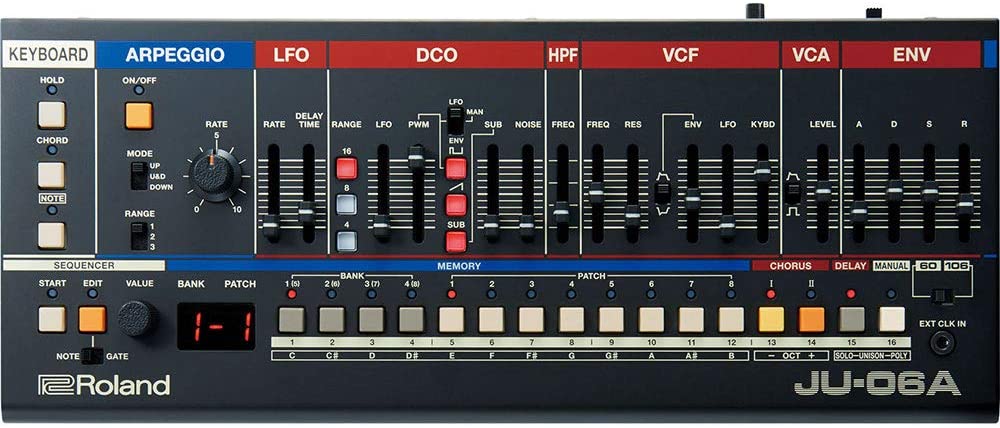 ROLAND JU-06A ローランド サウンドモジュール ヴィンテージ・シンセサイザー 【Stage- Synthesizer】シンセサイザー