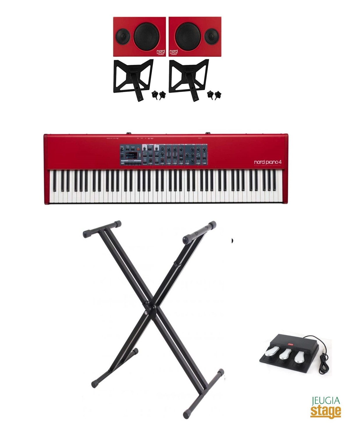 Nord Nord Piano4 Nord Piano4 Monitor V2 ダブルレッグx型スタンド付き ノード ステージピアノ Stage Rakuten Piano Set Fitzfishponds Com