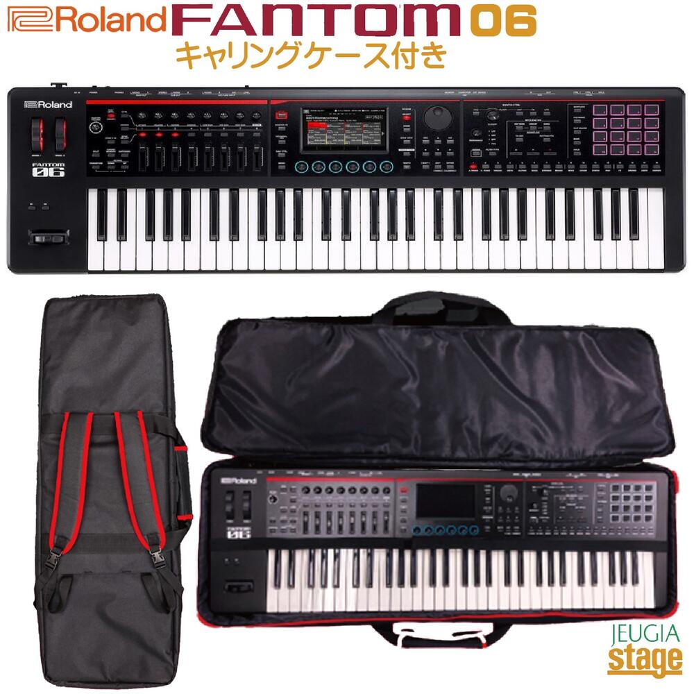 マリ⭐︎Roland FANTOM-06 シンセサイザー純正ソフトケース付 Roland FANTOM-06 61鍵盤 シンセサイザー ソフトケース付属