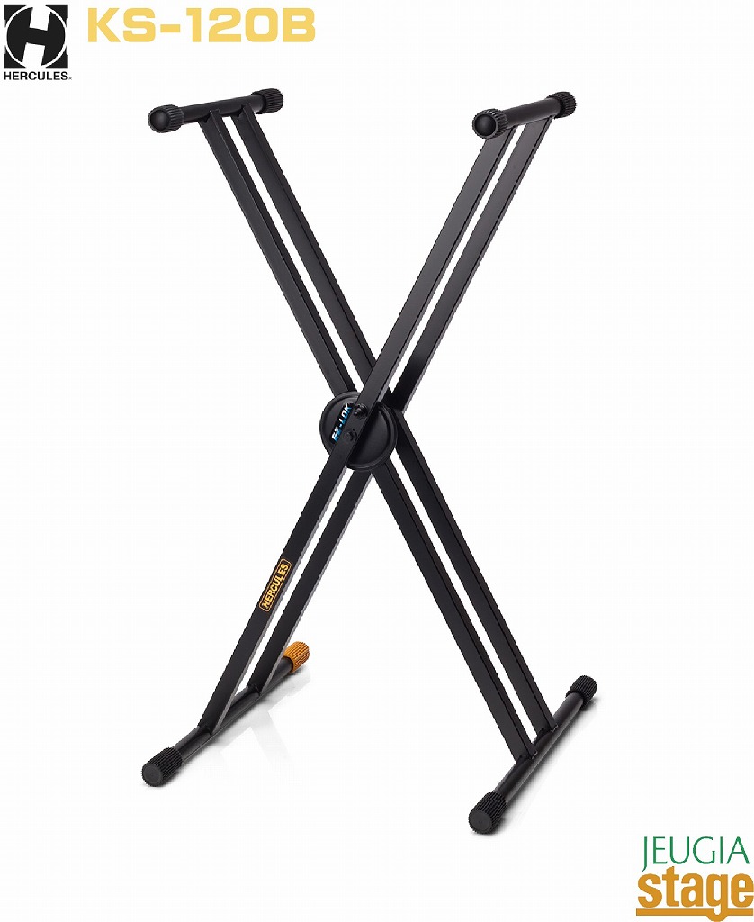 楽天市場】【送料無料】キーボードスタンド HERCULES KS120B ダブルX