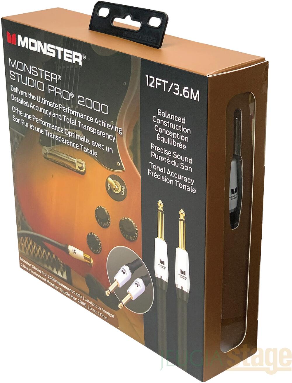 楽天市場】MONSTER CABLE モンスターケーブル STUDIO PRO2000 約91cm S