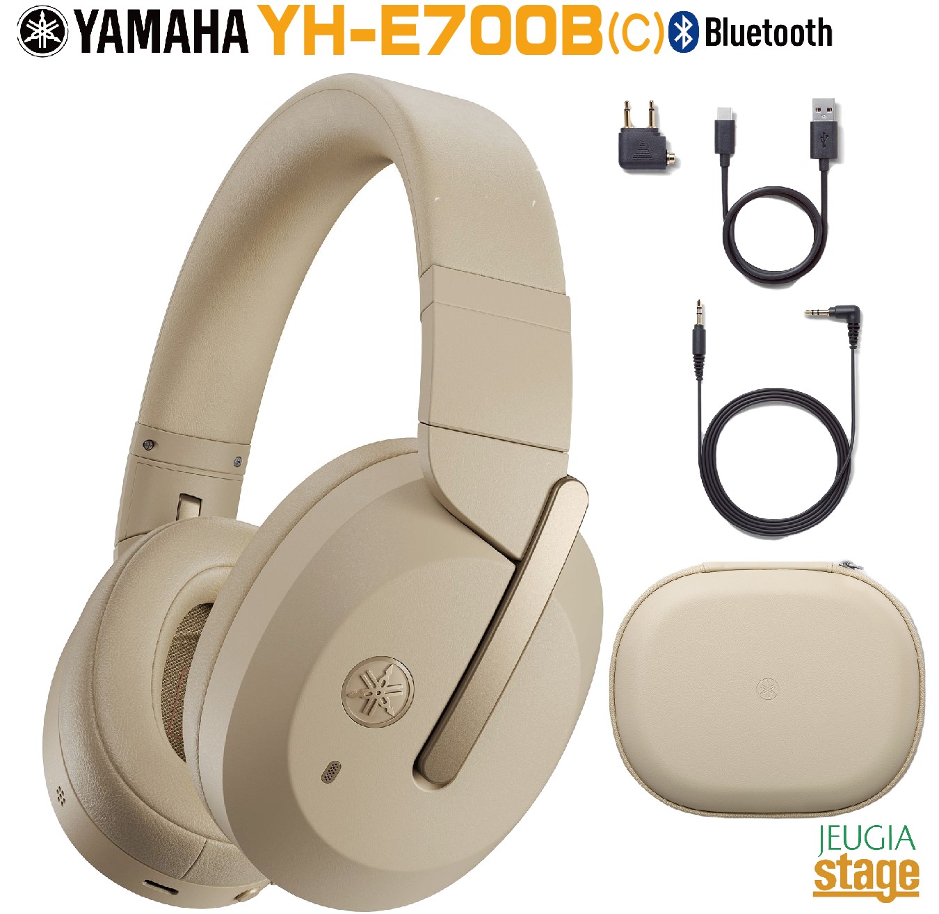 楽天市場】YAMAHA YH-E700B(B) Headphones ヤマハ ヘッドホン