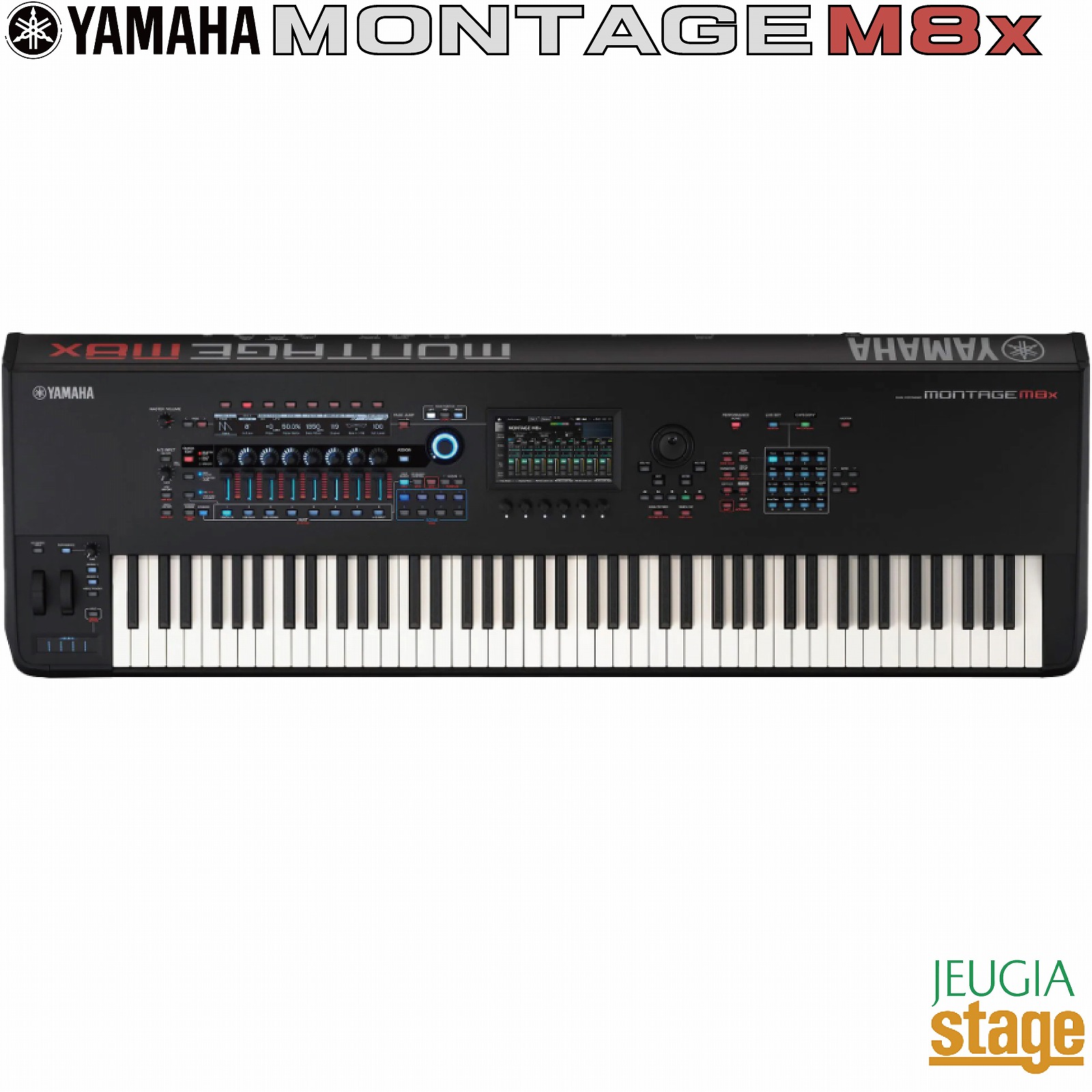 【楽天市場】yamaha Montage M8x ヤマハ シンセサイザー モンタージュ M88鍵gex鍵盤 イニシャルタッチ ポリフォニックアフタータッチ付）【stage Rakuten