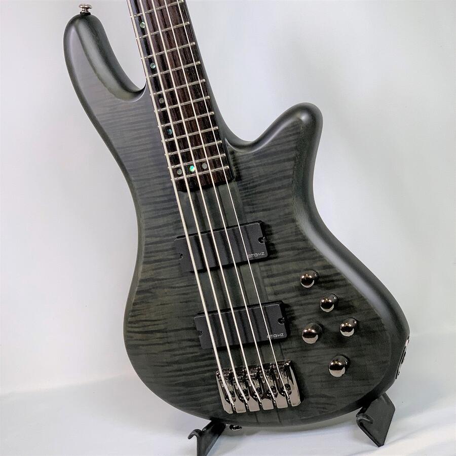 楽天市場 中古 Schecter Stiletto Studio 5 Ad Sl St5 See Thru Black Satinシェクター エレキ ベース アクティブ ブラック 5弦 スルーネック 京都 Jeugia ジュージヤ 楽器