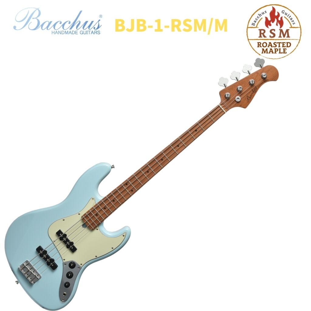 Bacchus ジャズベースオールホワイト Bacchus WJB-500R ASH WH/SM ホワイト サテンマット ベース