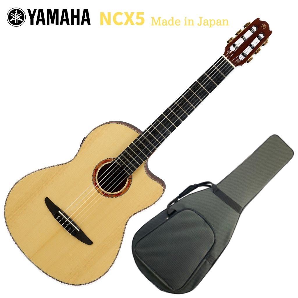 YAMAHA NCX5【Made in Japan】 ヤマハ NXシリーズ クラシックギター エレガット 日本製 【Stage- Guitar SET】スプルーストップ 国産クラシックギター