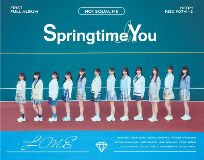 応援店特典：生写真（蟹沢萌子 絵柄）×３枚 付き！ ≠ME　1st アルバム『Springtime In You』 全3形態セット【初回限定豪華盤+初回限定盤+通常盤】 [三条本店]