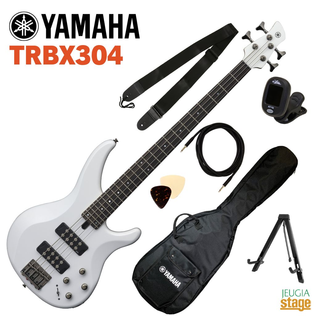 美品 YAMAHA ヤマハ TRBX304 CAR キャンディーアップルレッド Yamaha TRBX304 4-string Bass Guitar - Candy Apple Red