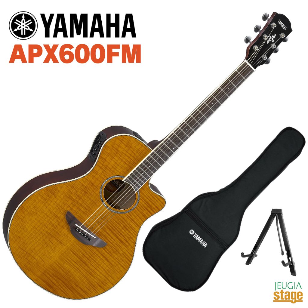 楽天市場】【3/1 P10倍!(対象外あり)】YAMAHA APX600FM AM アンバー