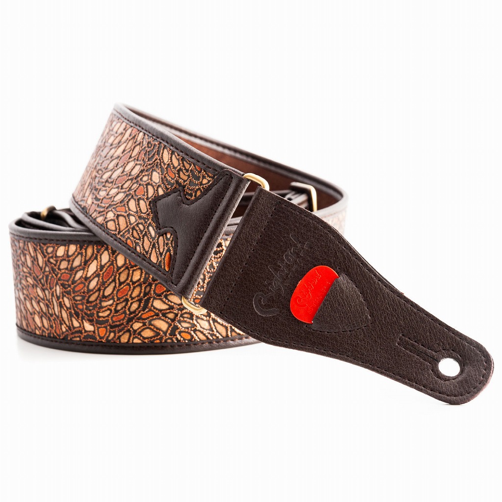 RightOn! STRAPS ALIEN BROWN ライトオン ストラップ ギター、ベース用ストラップ【Stage- Guitar Accessory】｜京都 JEUGIA（ジュージヤ 楽器） 8,778円