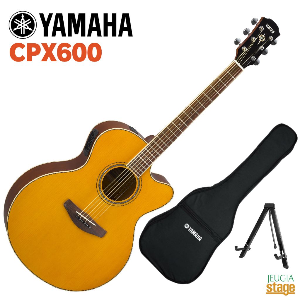 【楽天市場】YAMAHA CPX600 RTBヤマハ アコースティックギター エレアコ CPXシリーズ ルートビア  CPX-600【Stage-Rakuten Guitar SET】 : 京都 JEUGIA（ジュージヤ 楽器）